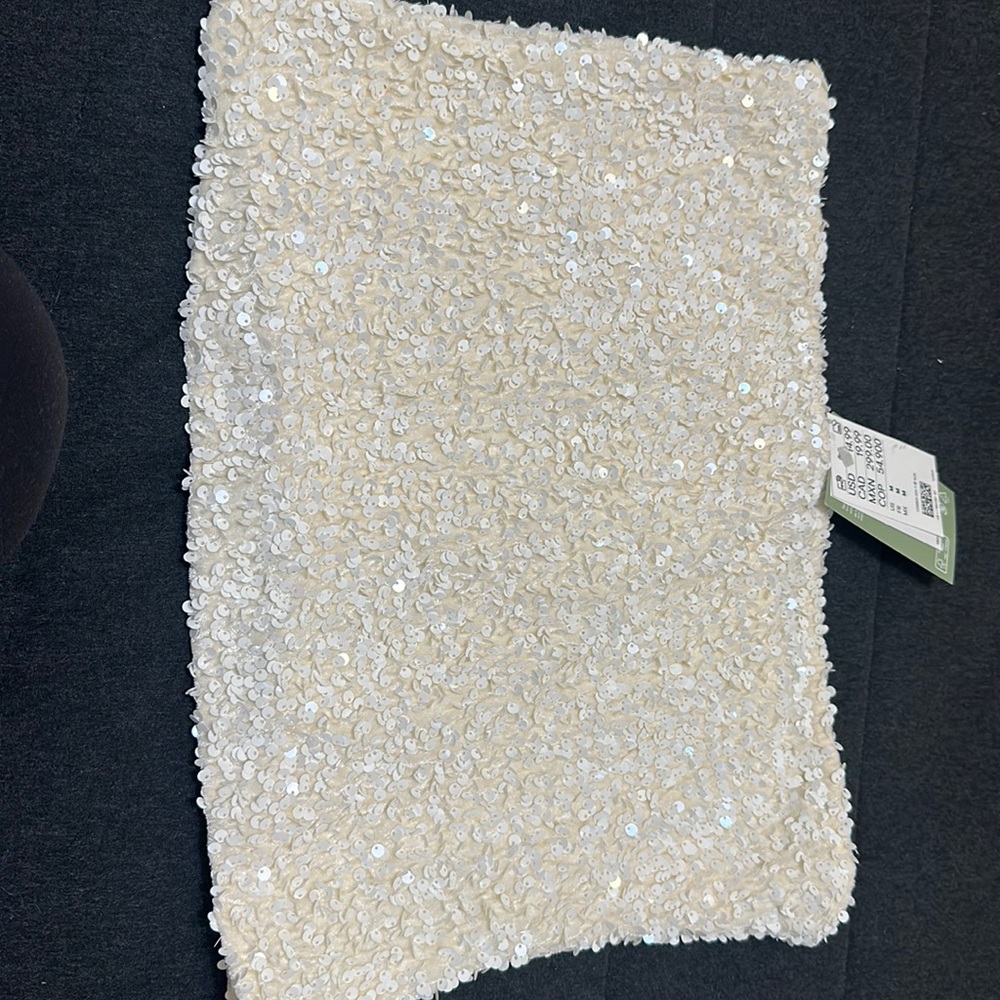 H&M sequin tube top